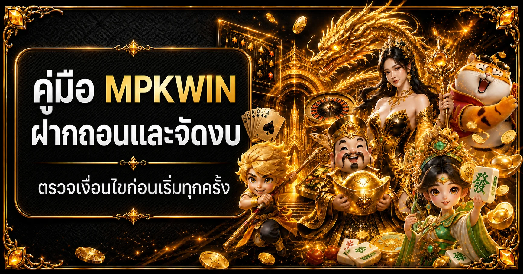MPKWIN ฝากถอนและจัดงบ คู่มืออ่านเงื่อนไข